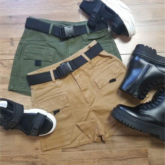 WHOLESALE * 9 ITEMS // CARGO SHORT - CARGO SKIRT // BOUTIQUE CLOSING - Picture 8 of 13